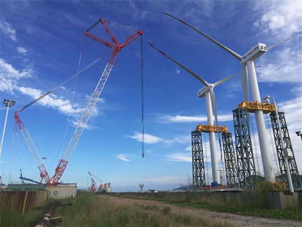 �������������Ƶ硪��ɽ������װ�ü����麣��ɽ��Ŀ3MW�����ƻ���װ��ʽ����